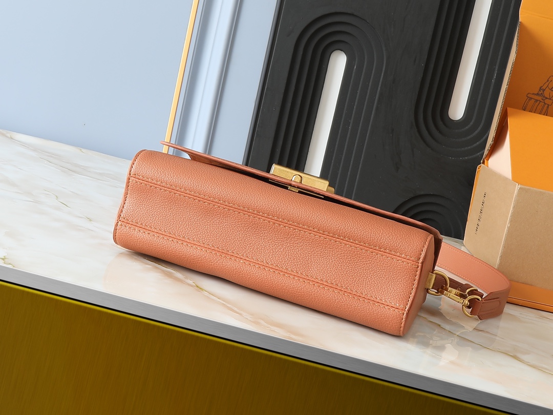 Designer Monogram Twist Brown Bag - Gorchic - $157.99