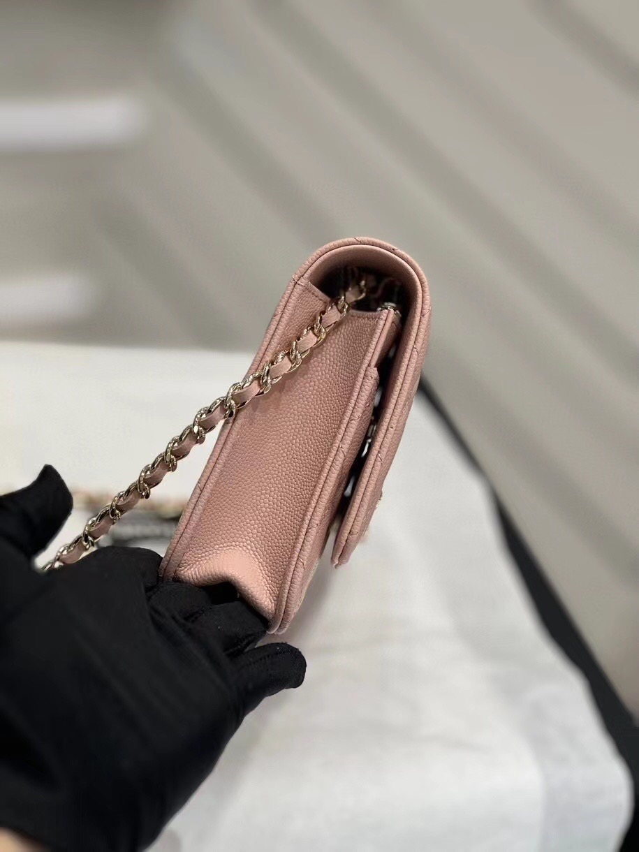 CC Inspired Classic Calfskin Handbags On Golden Chain with Golden Hardware - Bag - Gorchic - $125.99