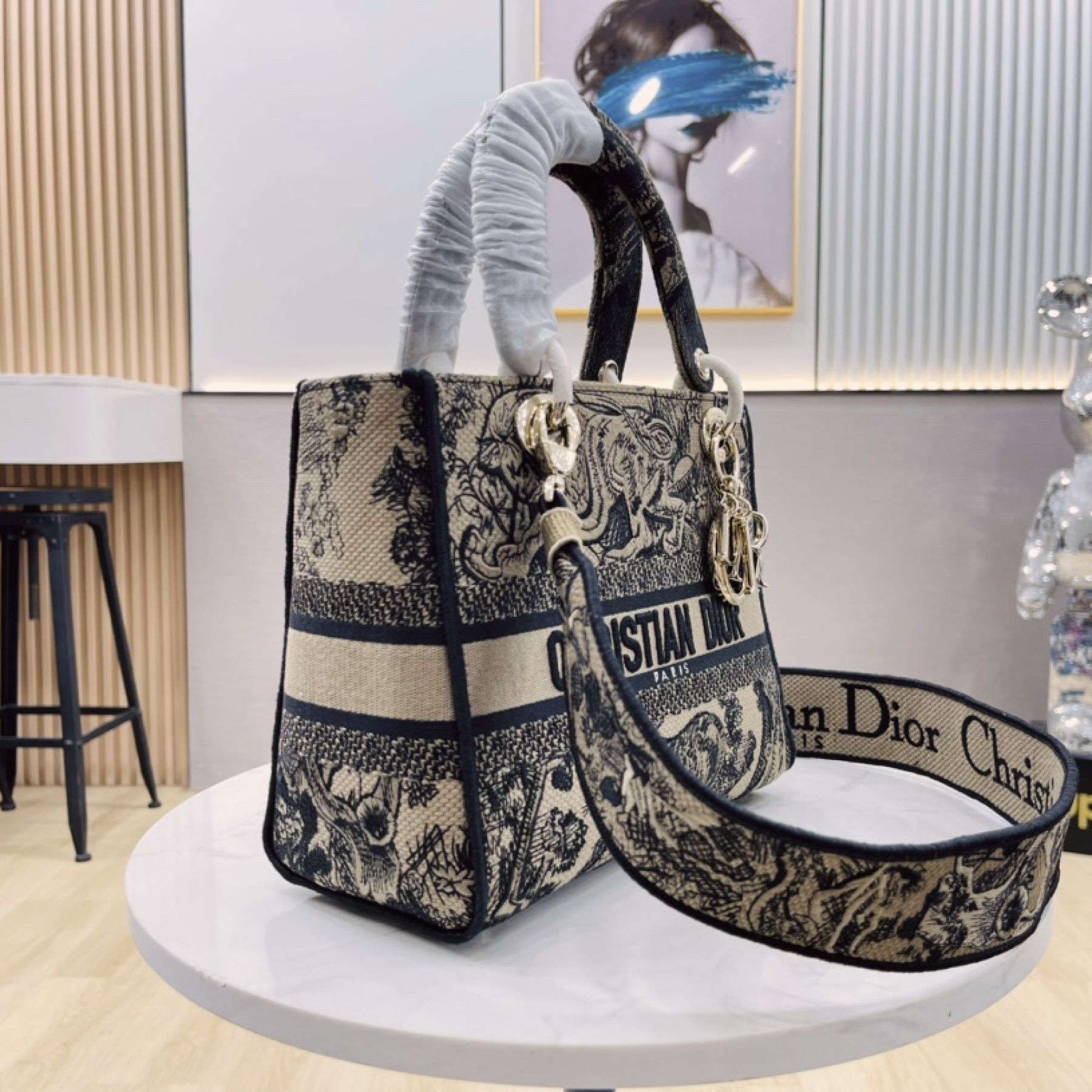 [TOP] D Inspired Medium Lady D Inspired Bag - Gorchic - $213.99