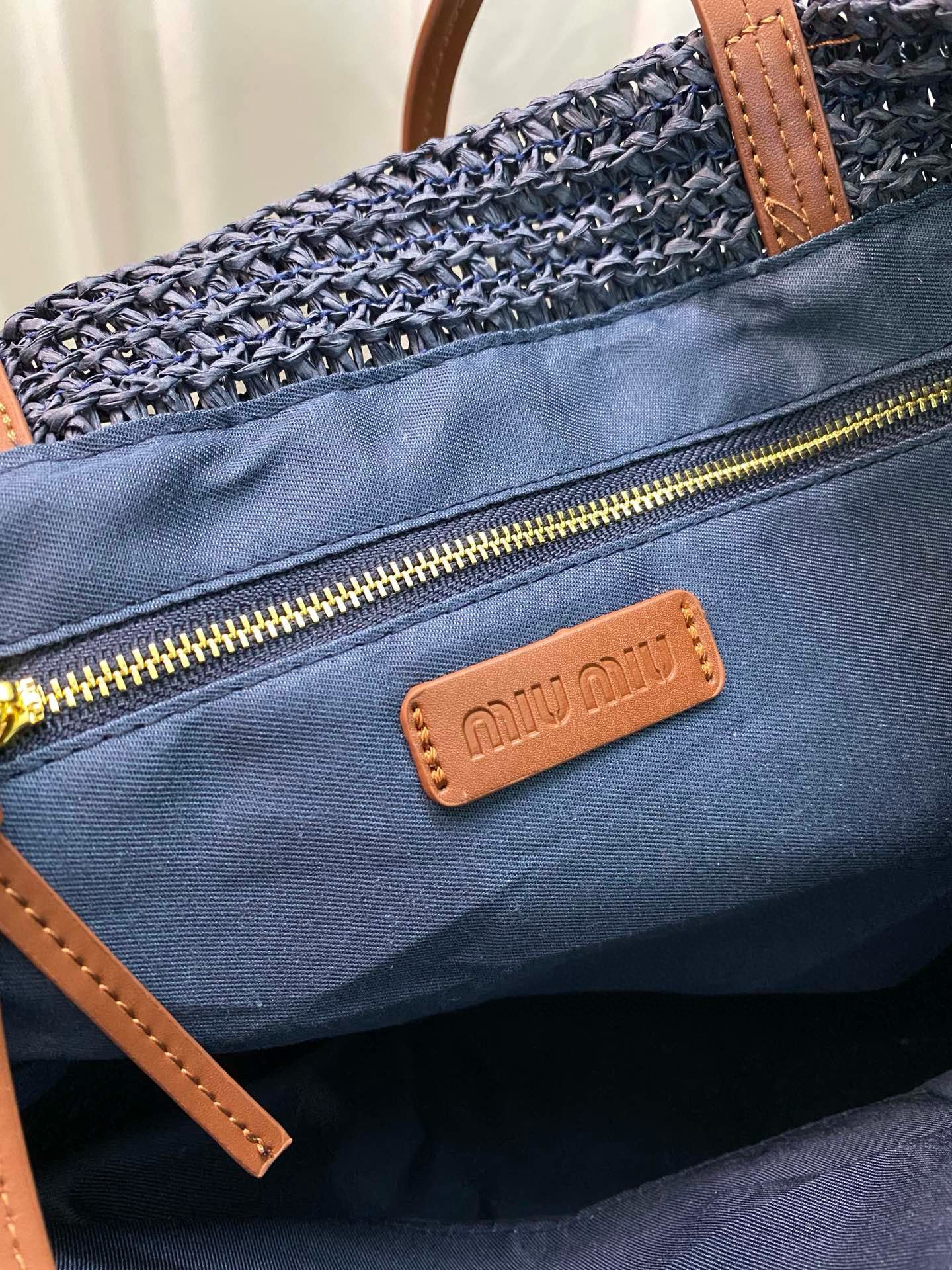 MU Faux Raffia Woven Tote Bag - Gorchic - $112.99