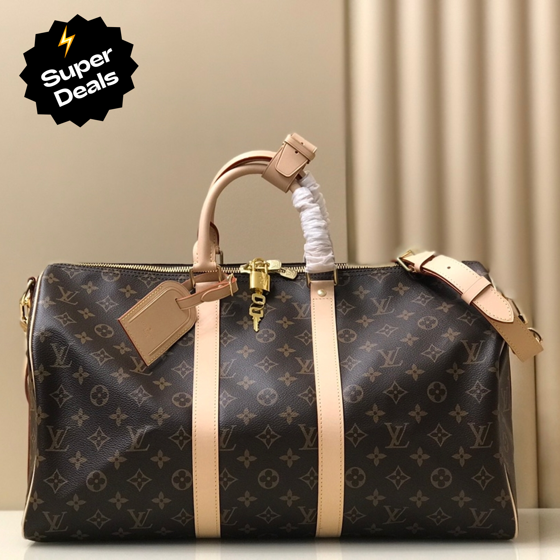 Designer Monogram  Keepall Travel Bag Multi Sizes - Bag - Gorchic - $138.99