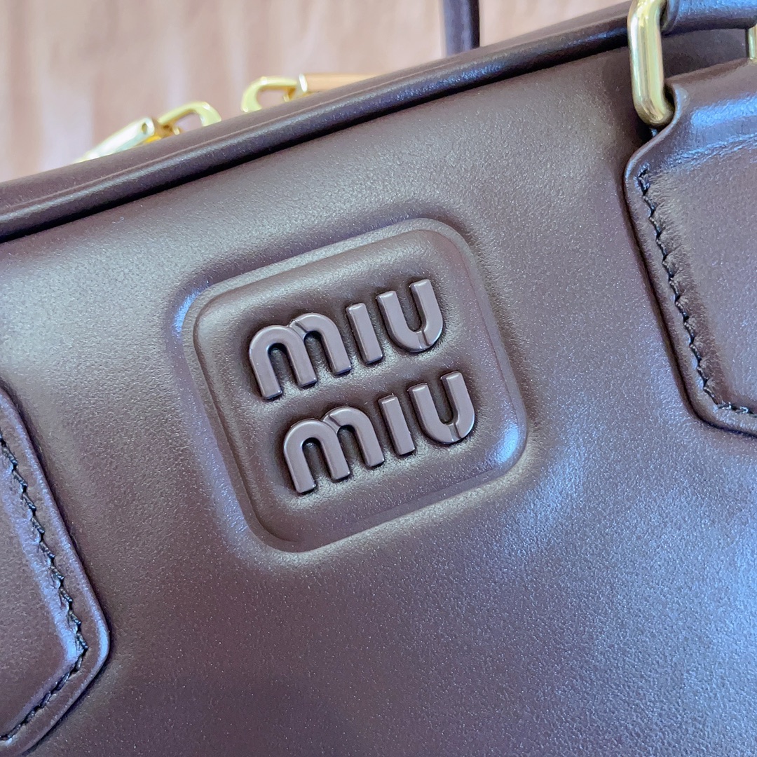 MU New Bowling Bag  - Wine Red - Gorchic - $123.99