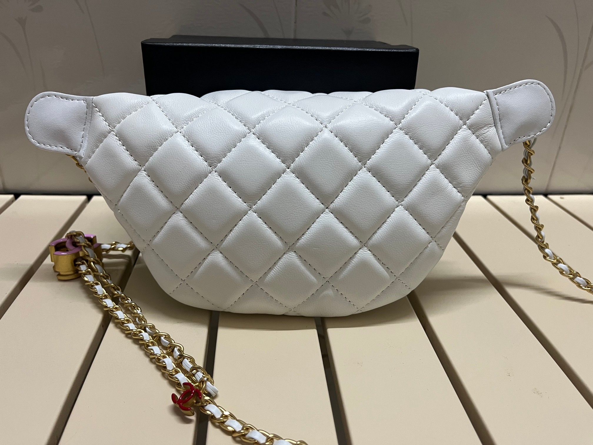 CC Inspired Waist Bag 24A-White - Bag - Gorchic - $129.99