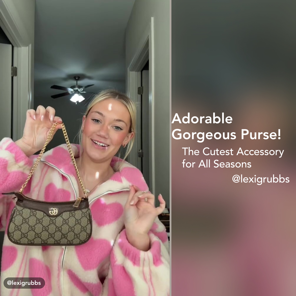 Double-G Ophidia Collection Handbag - Beige And Dark Brown Bag - Gorchic - $108.99