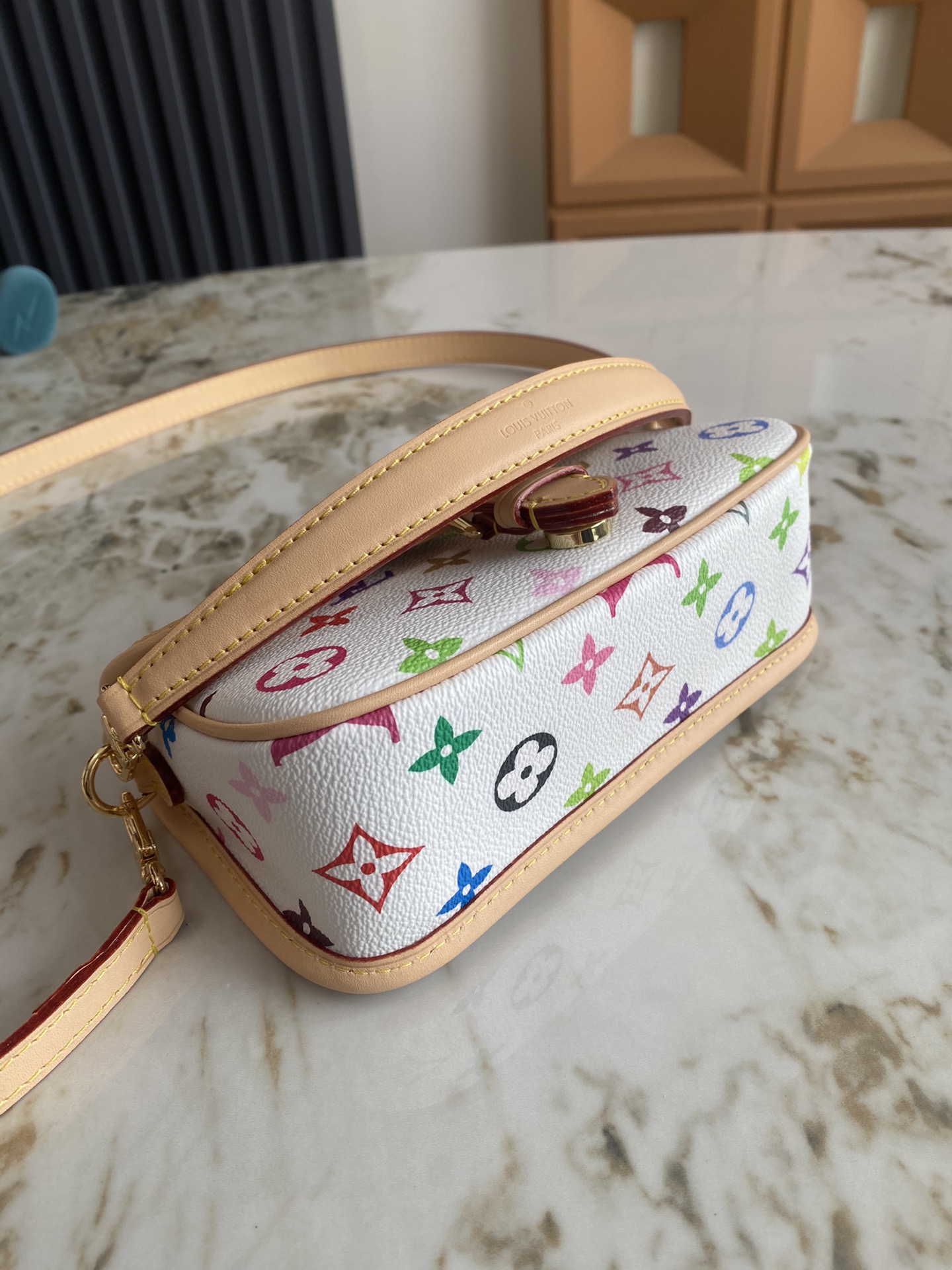 Designer Monogram x Murakami  x TM NANO DIANE Handbag - Gorchic - $115.99