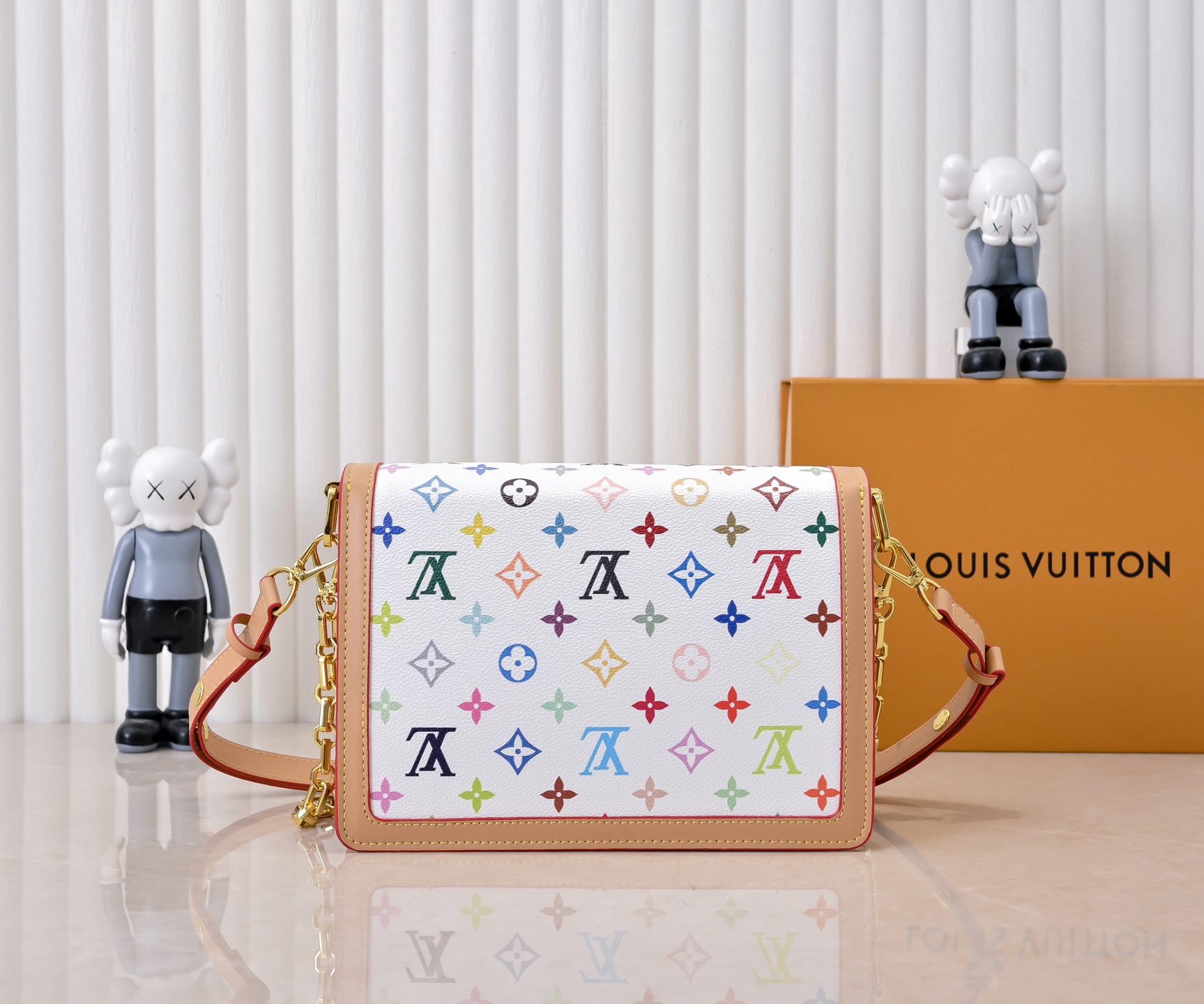 Designer Monogram x Murakami  x TM Dauphine MM Bag - Gorchic - $142.99