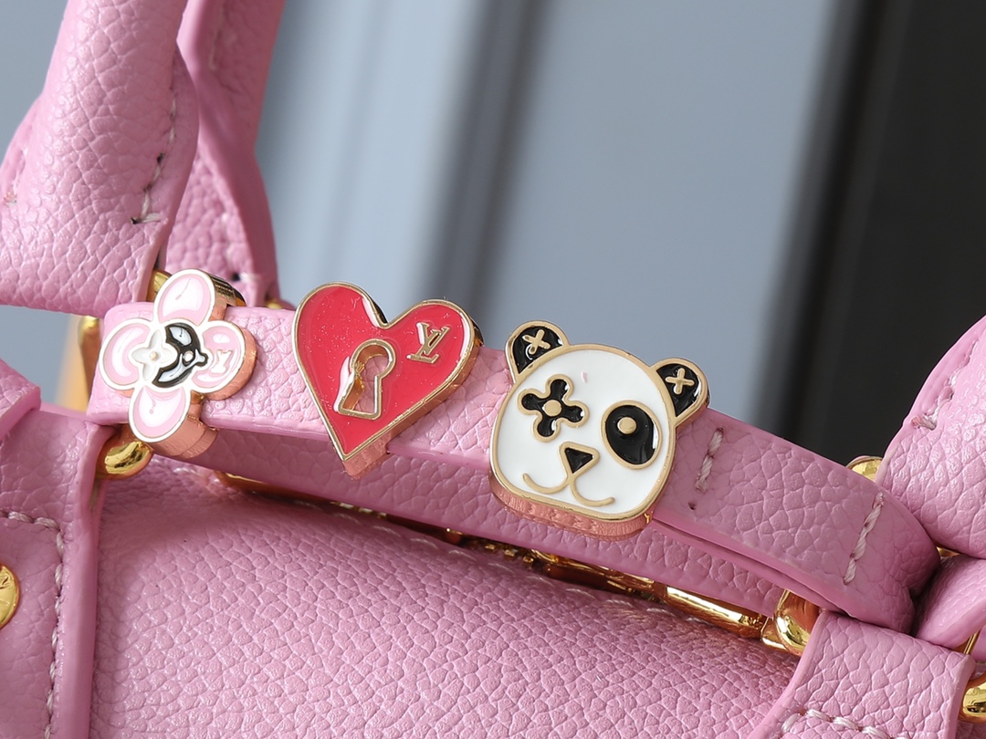 Designer Monogram Speedy 18 Pink Style - Bag - Gorchic - $131.99