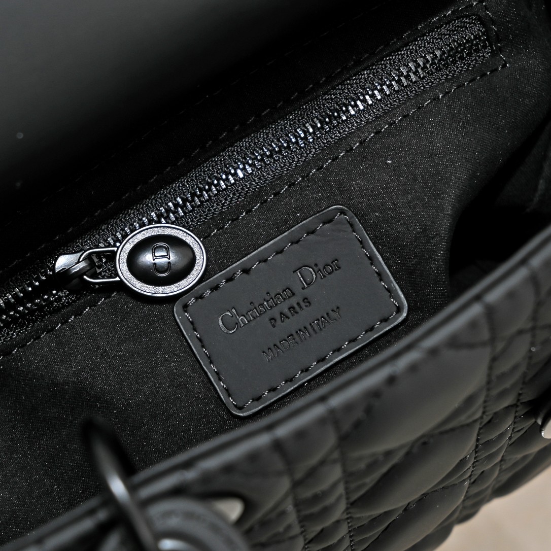 D Inspired Small Lady D Inspired Bag Ultramatte Calfskin - Bag - Gorchic - $144.99