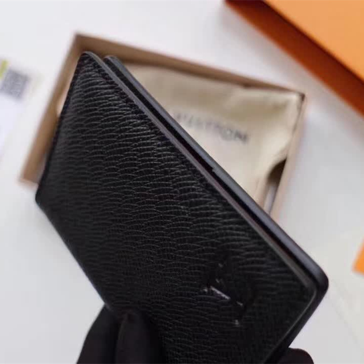 Designer Monogram Black Pocket organizer -Wallet - Gorchic - $39.99