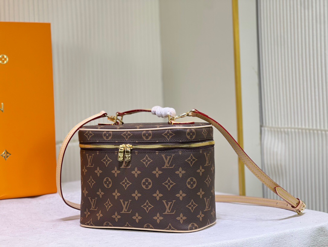 Designer Monogram Monogram Nice BB Brown - Bag - Gorchic - $132.99