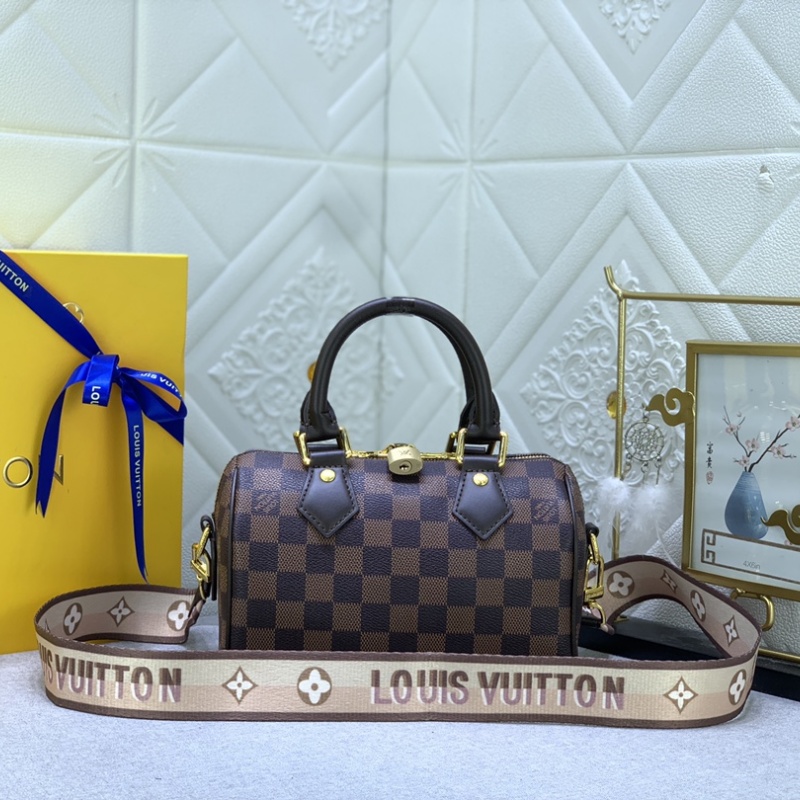 Designer Monogram Speedy Bandoulière 20 Damier Ebene Women Handbag - Bag - Gorchic - $117.99