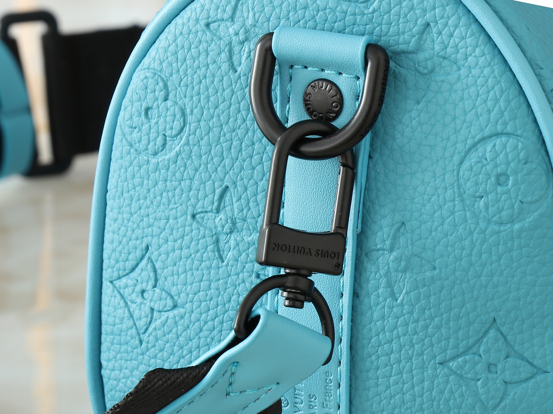 Designer Monogram Keepall 25 Blue Pillow Bag - Gorchic - $135.99