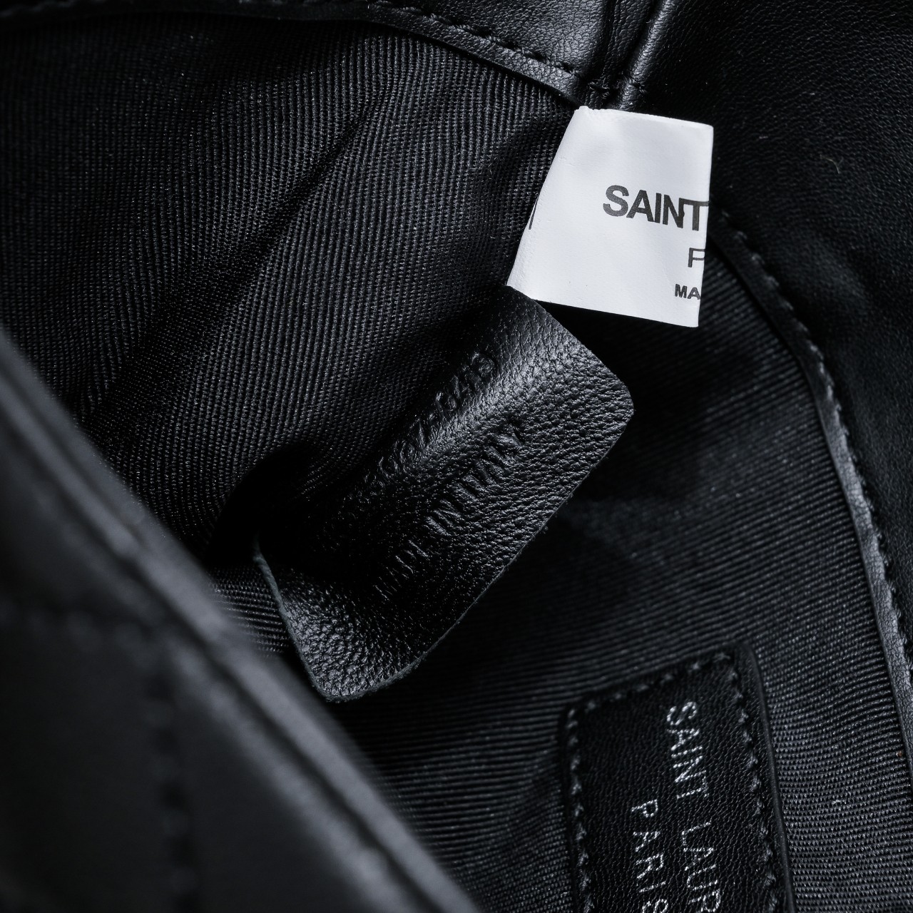 Lady Designer BLACK GABY CHAIN PHONE HOLDER IN QUILTED Calfskin-SLIVER HARDWARE - Bag - Gorchic - $122.99