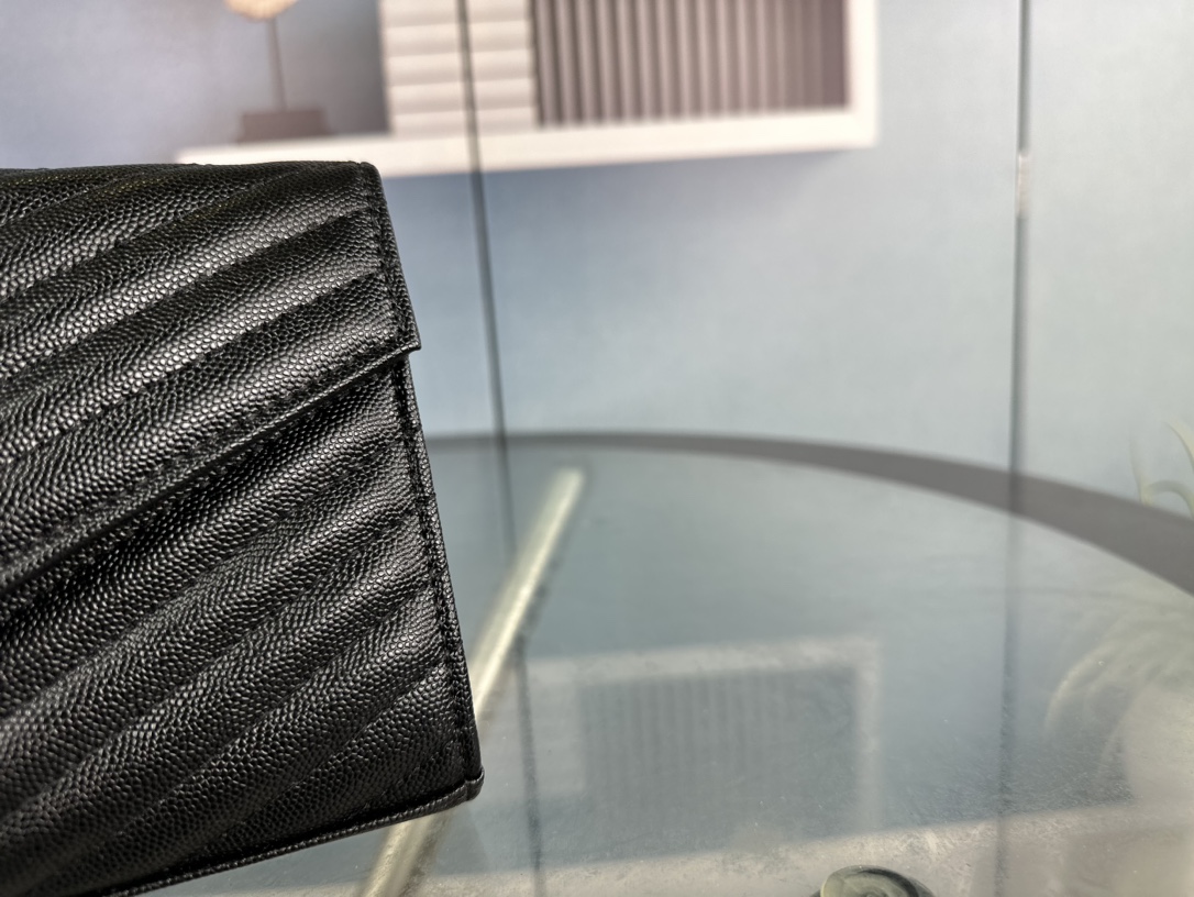 Lady Designer Fashion Cassandre Envelope- Black - Gold Metal - Gorchic - $119.99