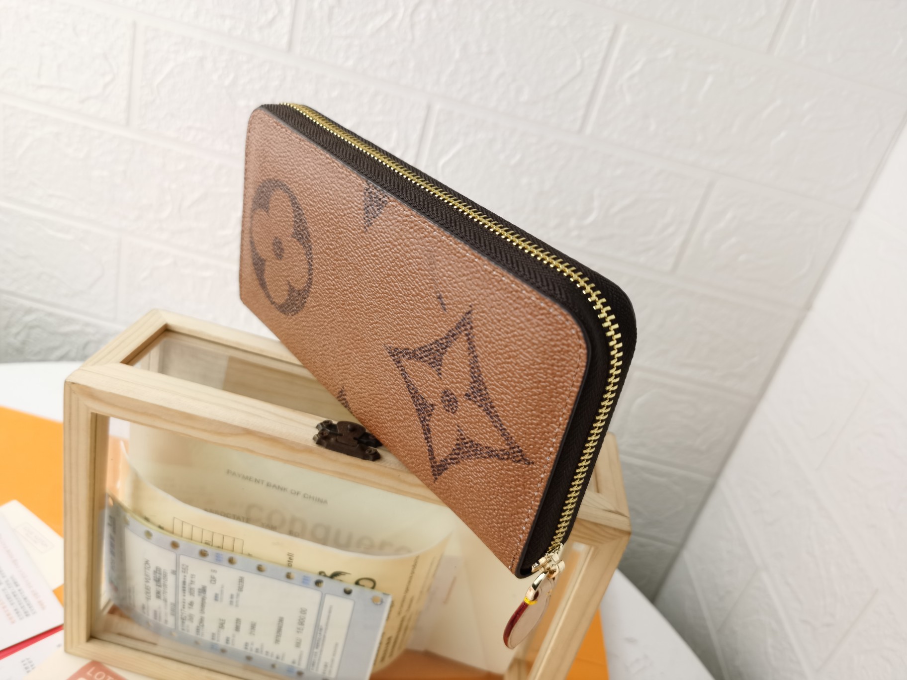 Designer Monogram  Wallet - Gorchic - $66.99