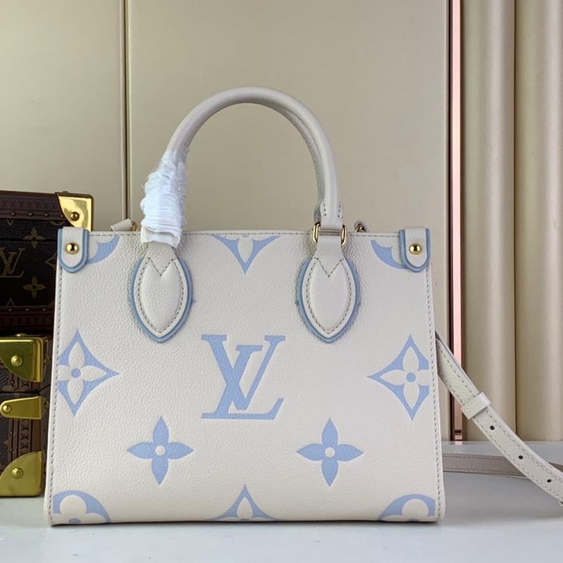 Designer Monogram Monogram Casual Style Leather Elegant Style Bold Logo Totes - Bag - Gorchic - $124.99