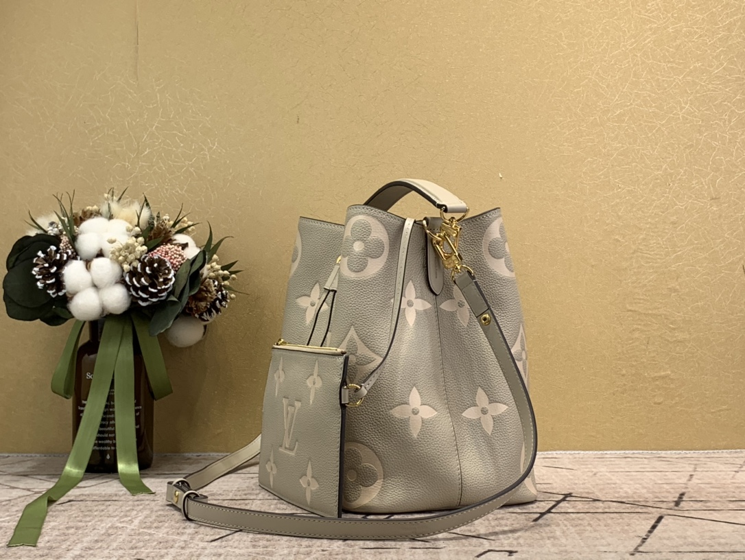 Designer Monogram  NeoNoe MM Bucket Bag - Gorchic - $129.99