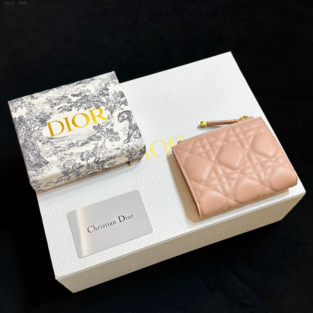 D Inspired Caro Dahlia Wallet-Pink Leather  Wallet - Gorchic - $55.99