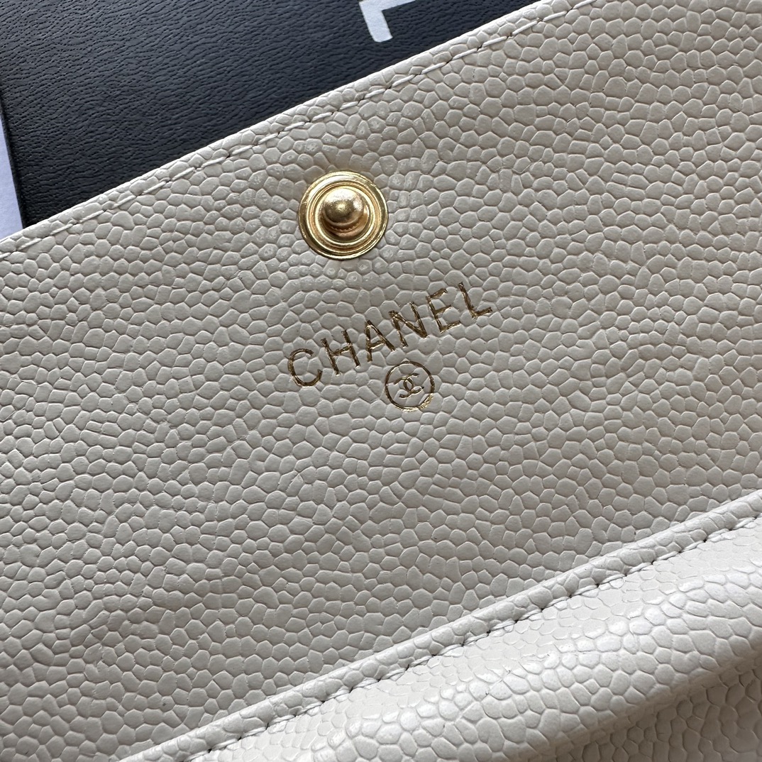 CC Inspired Chain Shoulder Crossbody Small Bag - White Fish Seed Print Bag - Gorchic - $109.99