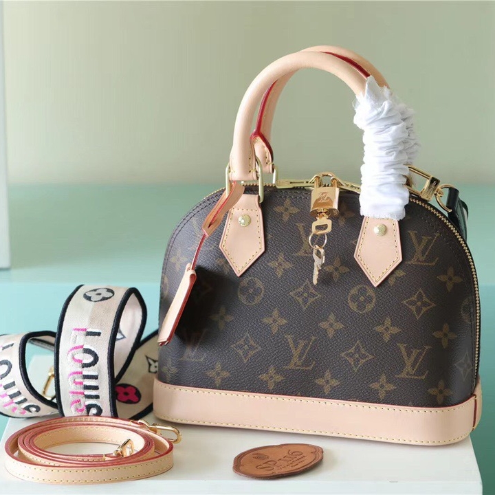 Designer Monogram Alma BB Handbag - Bag - Gorchic - $146.99