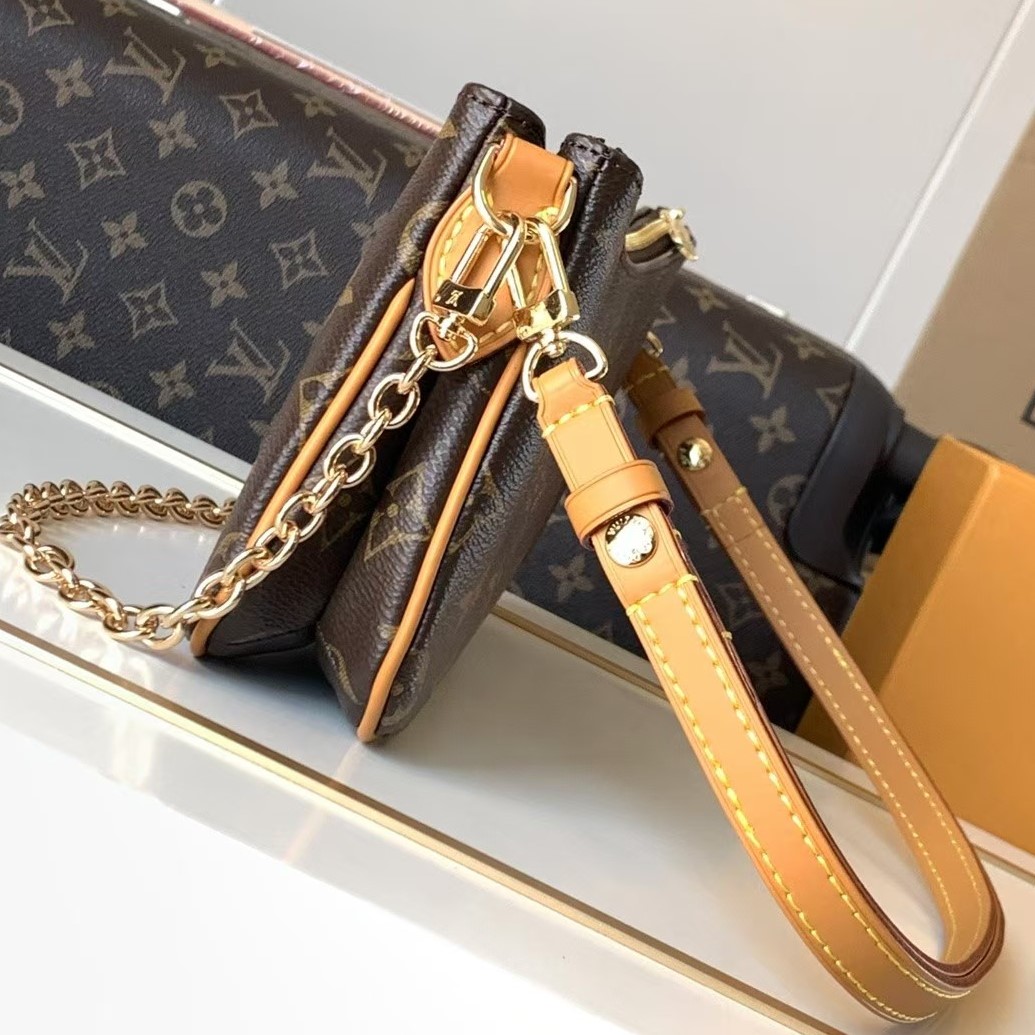 Designer Monogram Liv Pochette Monogram Bag - Gorchic - $123.99