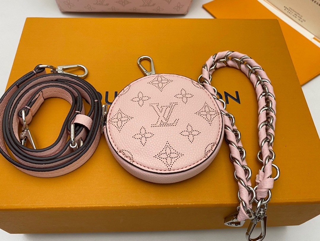 Designer Monogram Bella Pink Jasmin Bag - Gorchic - $130.99