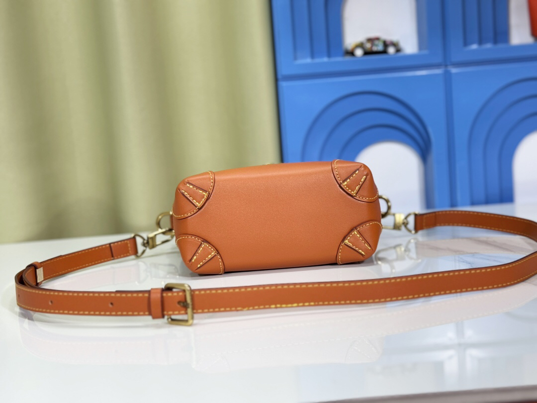 Designer Monogram Steamer Crossbody Monogram canvas  Bag - Gorchic - $117.99