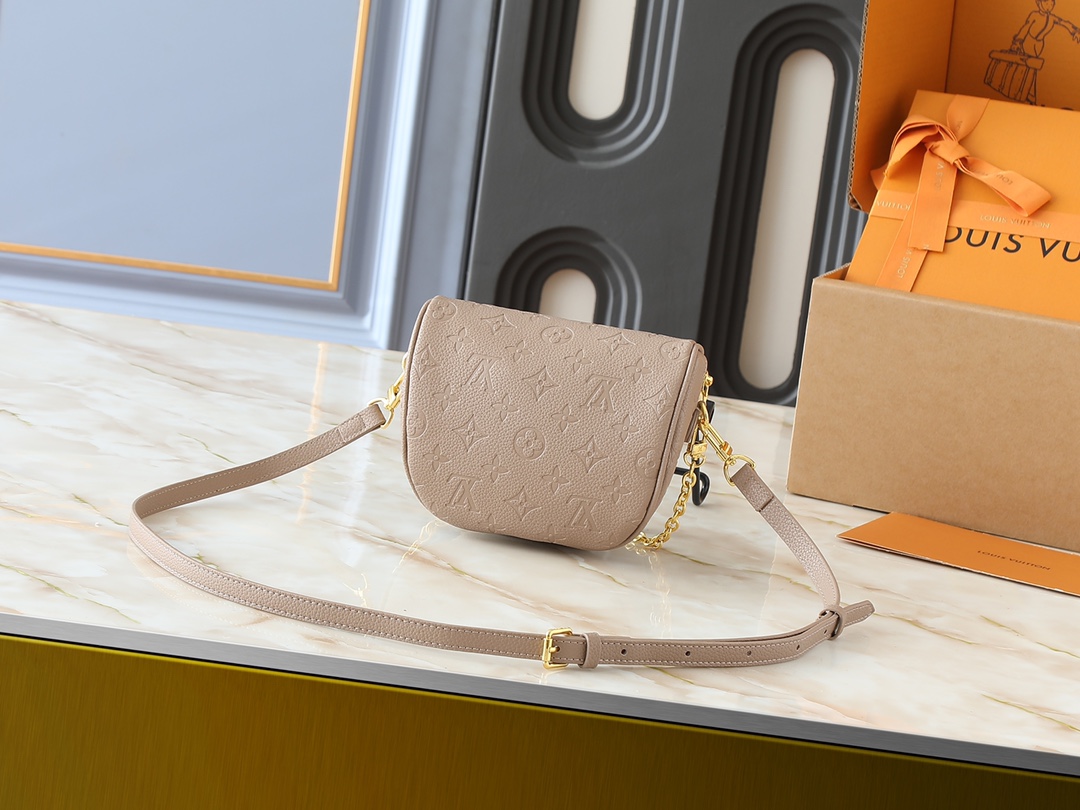 Designer Empreinte Monogram Leather Sand Mini Bumbag - Bag - Gorchic - $107.99