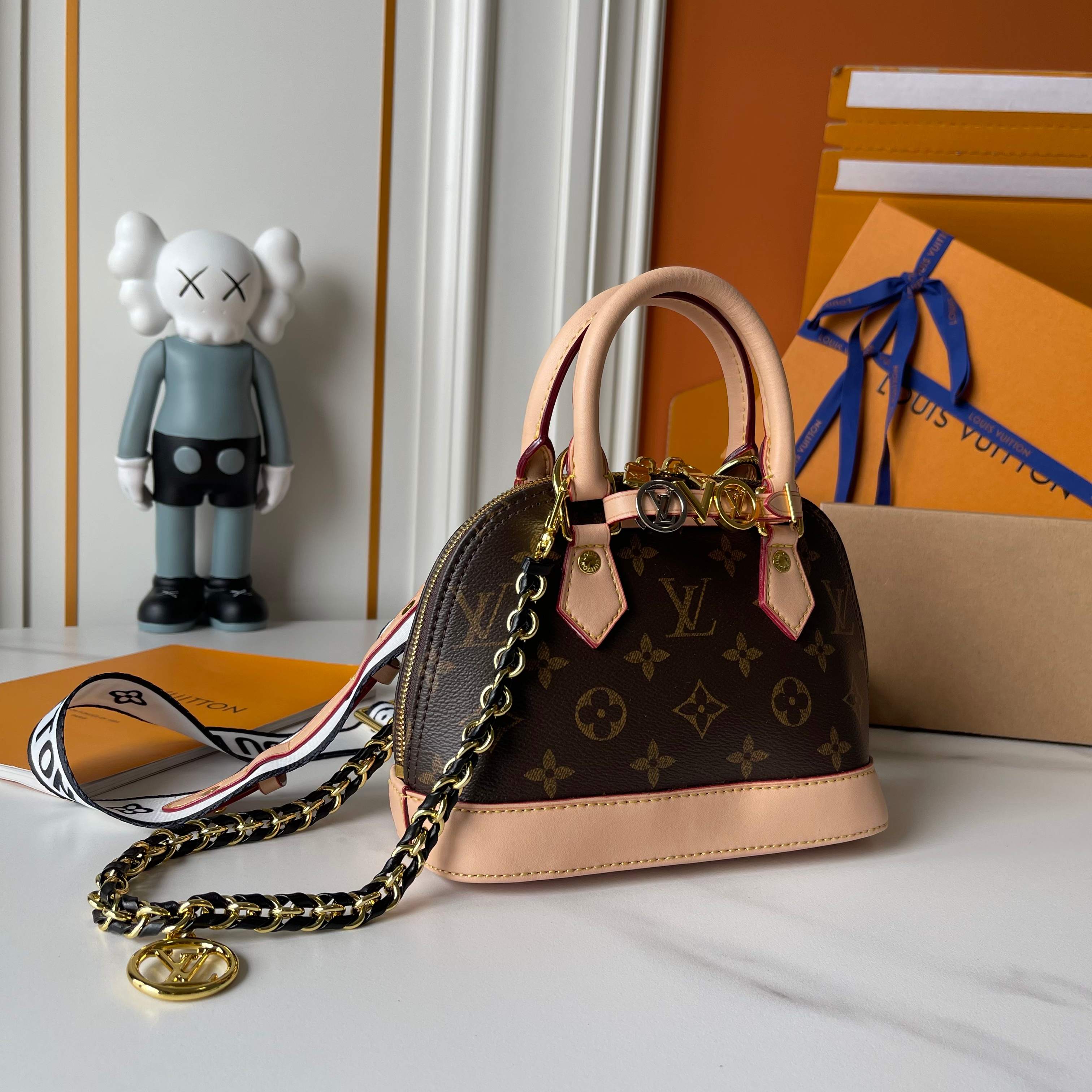 Designer Alma Mini LV&I Kit - Brown - Gorchic - $128.99