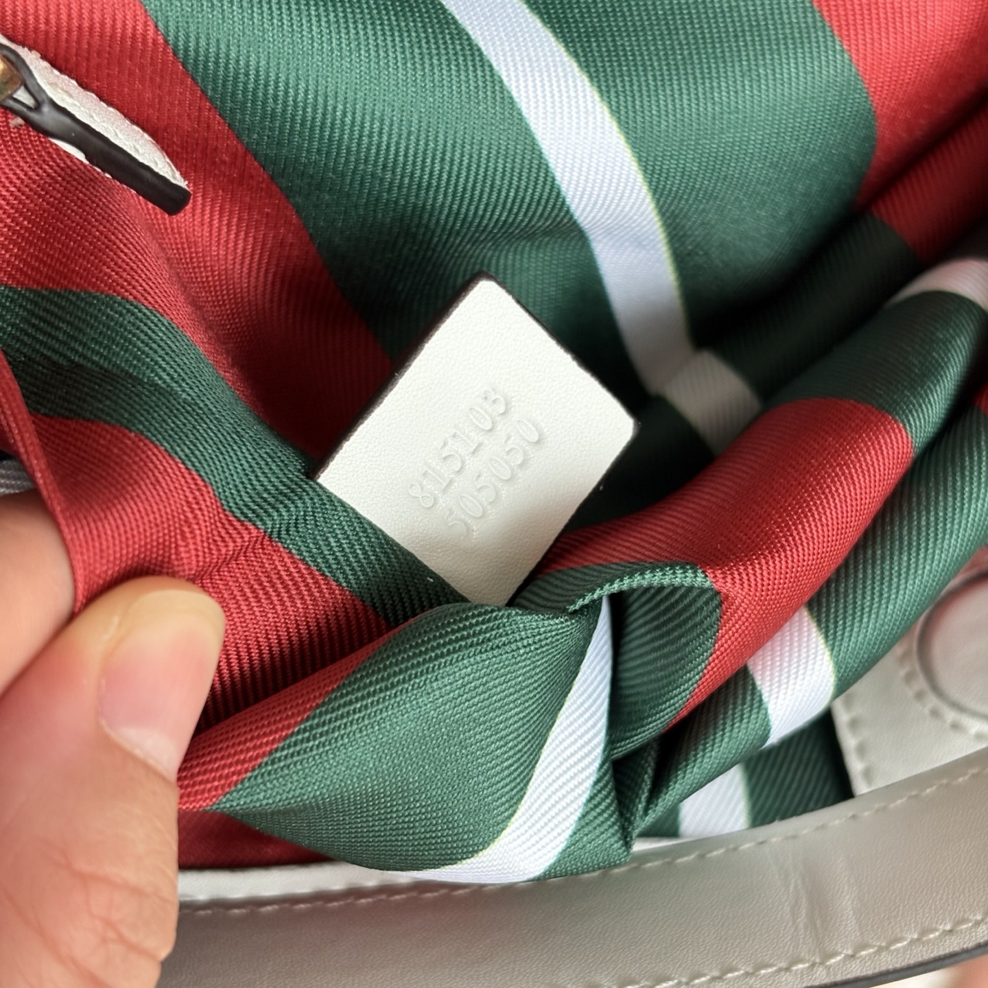 Double-G GG Emblem Bucket Bag - Off white - Gorchic - $120.99