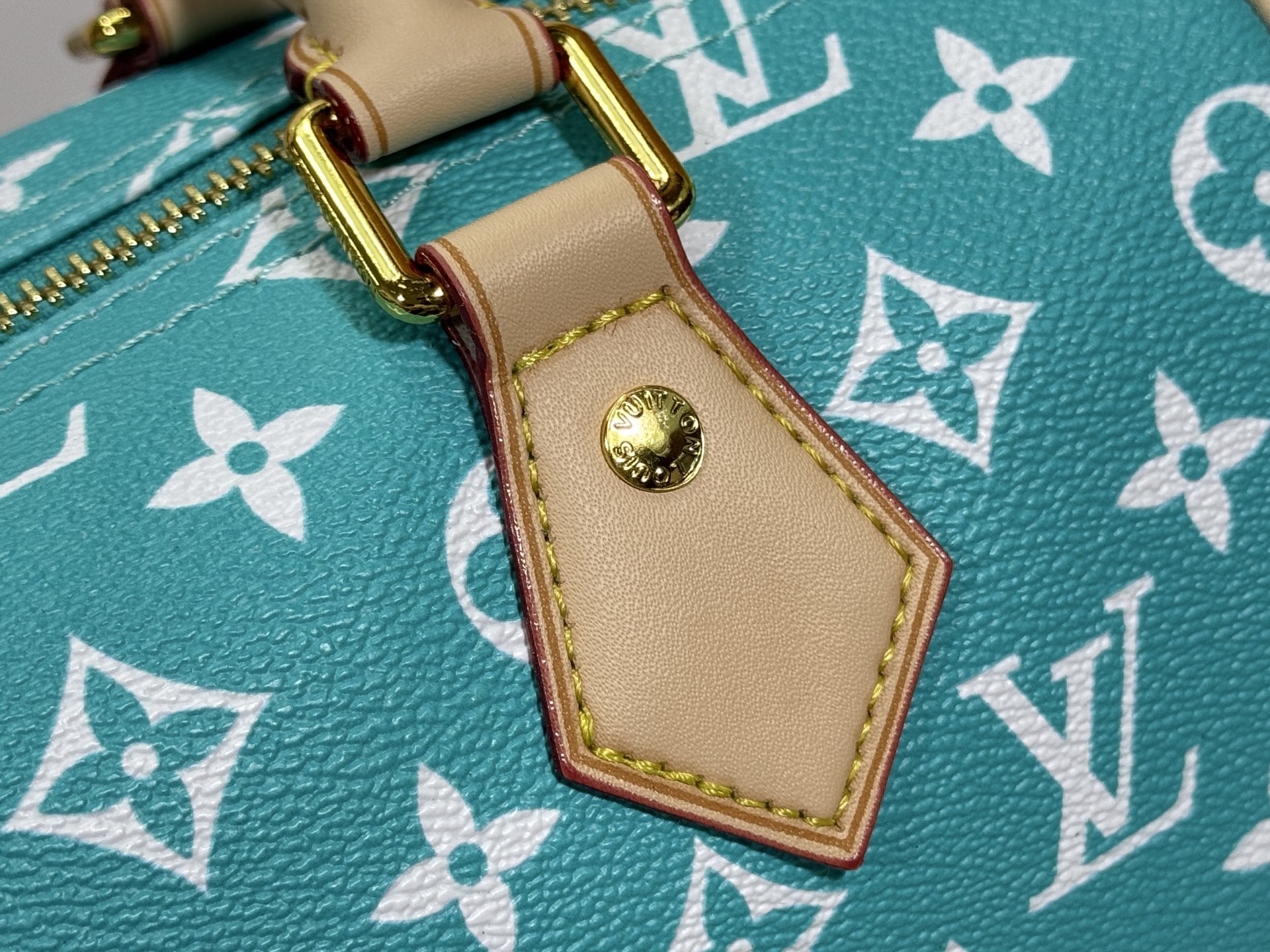 Designer Speedy P9 Bandoulière 50  Turquoise - Bag - Gorchic - $161.99