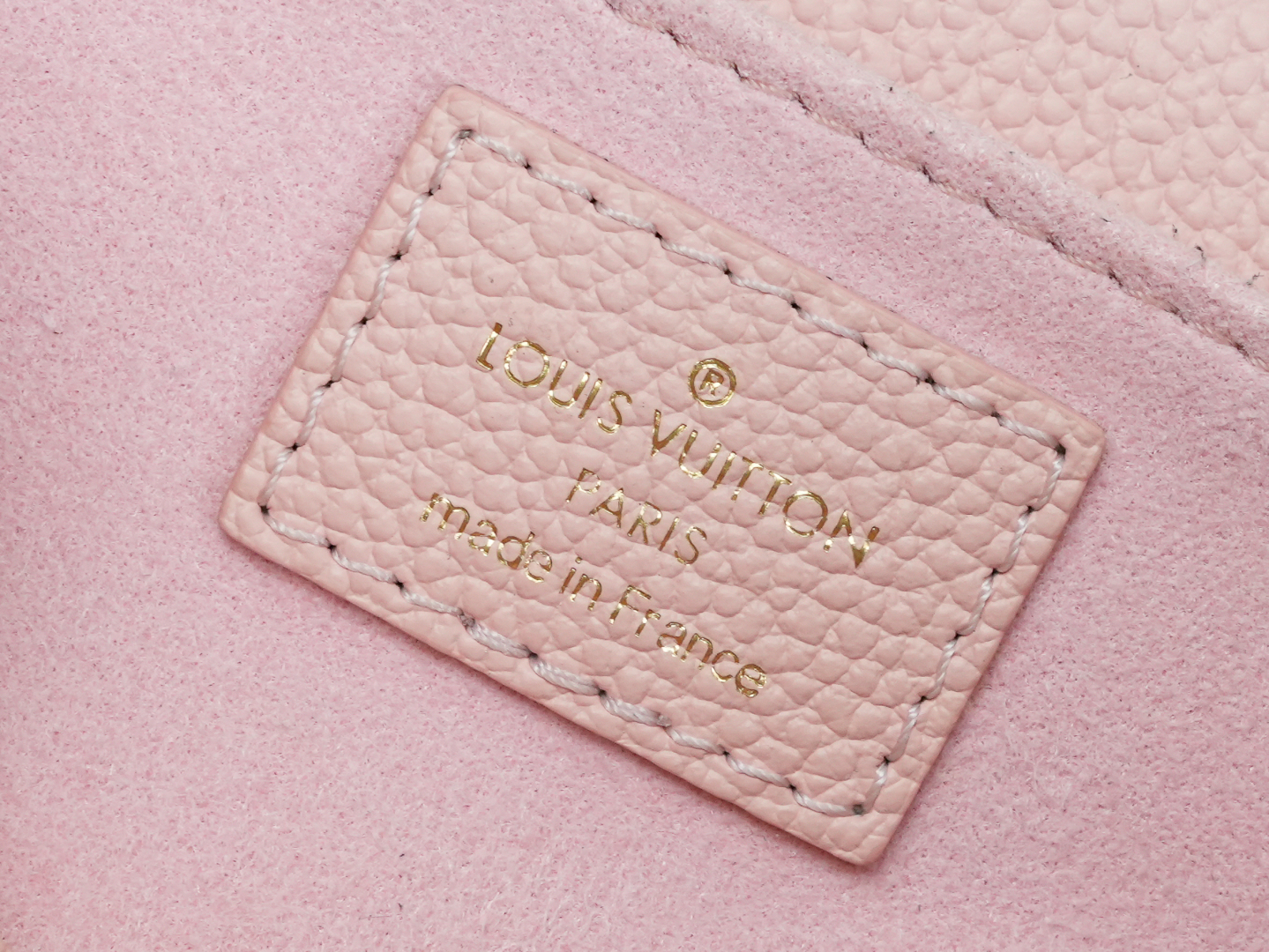 Designer Pochette Métis East West Embossed Soft Grain Cowhide - Pink - Gorchic - $116.99