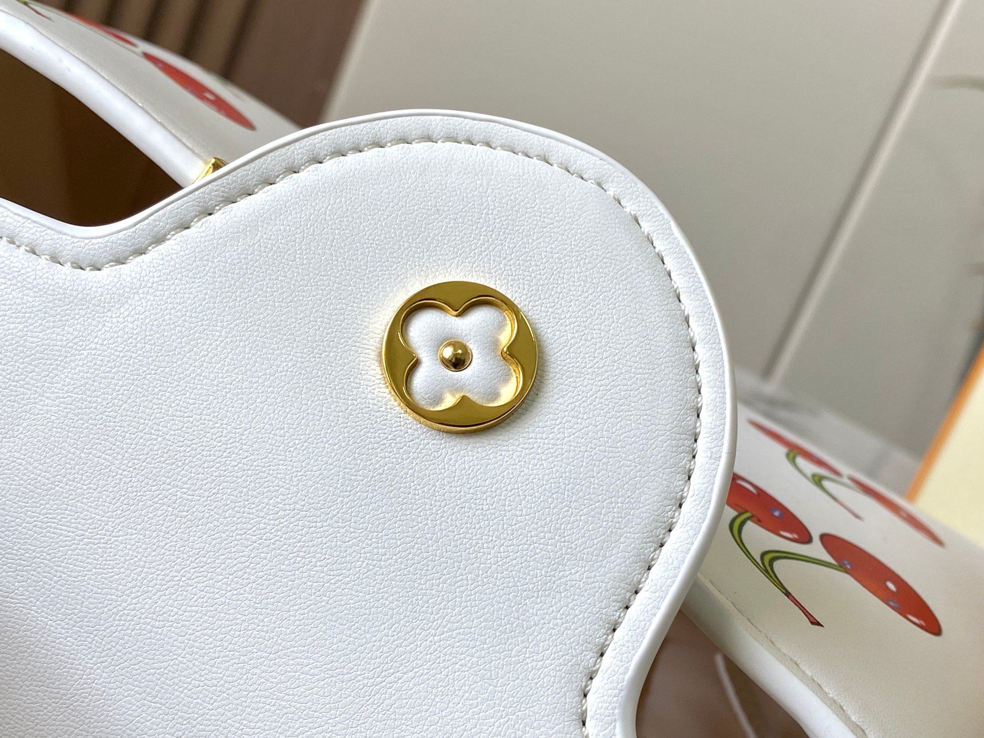 Designer LV x TM Capucines Cowhide - White - Gorchic - $152.99