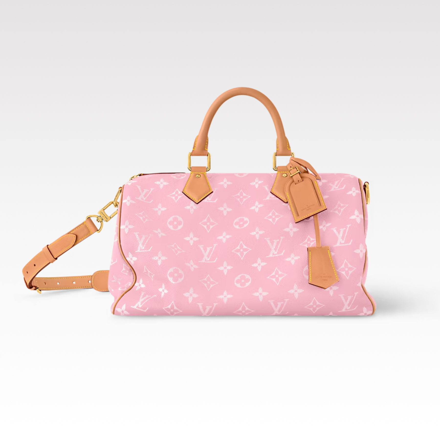 Designer Speedy P9 Bandoulière 40  Candy Pink - Bag - Gorchic - $141.99