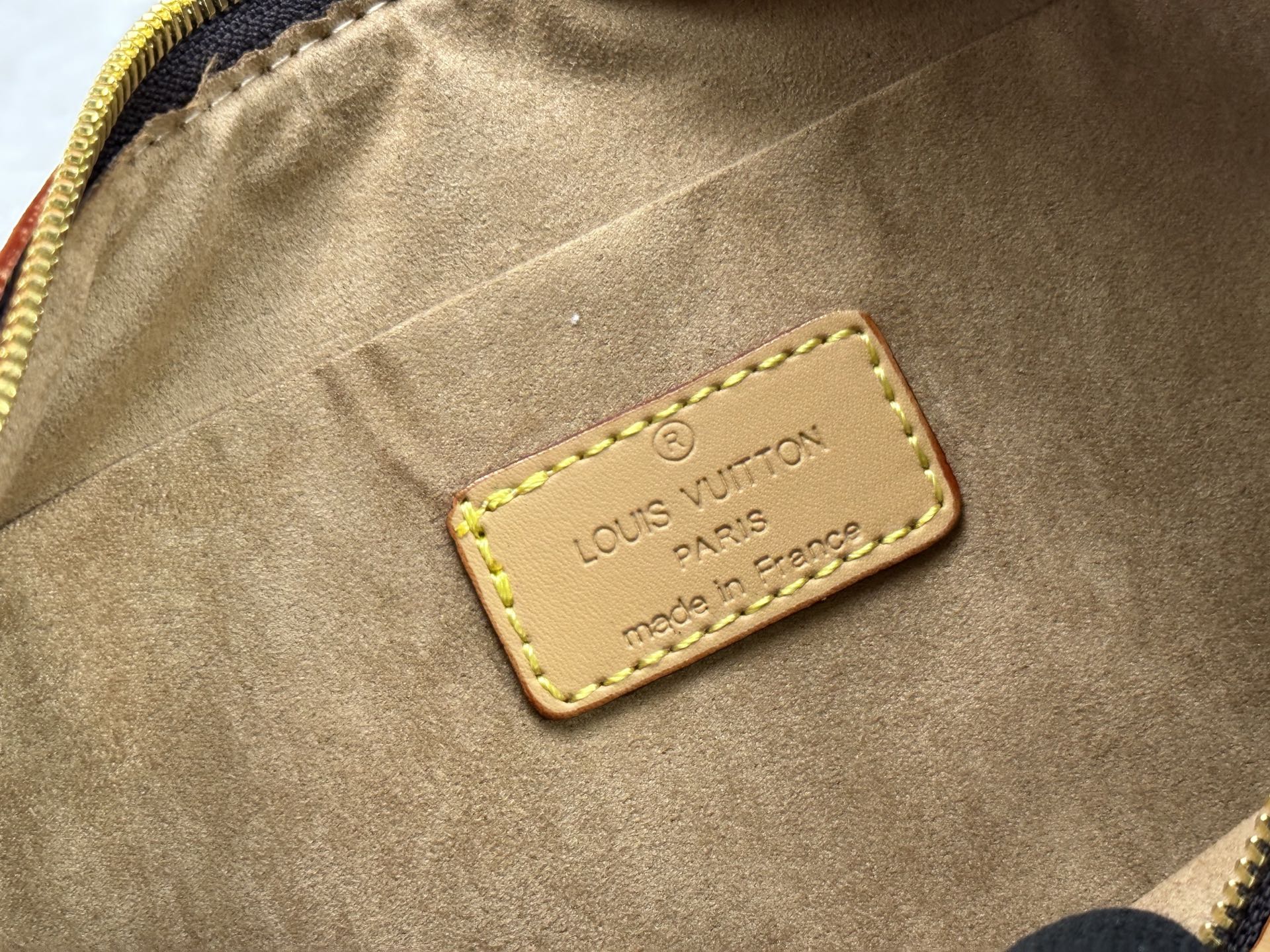 Designer Looping Monogram coated canvas - Brown - Gorchic - $120.99