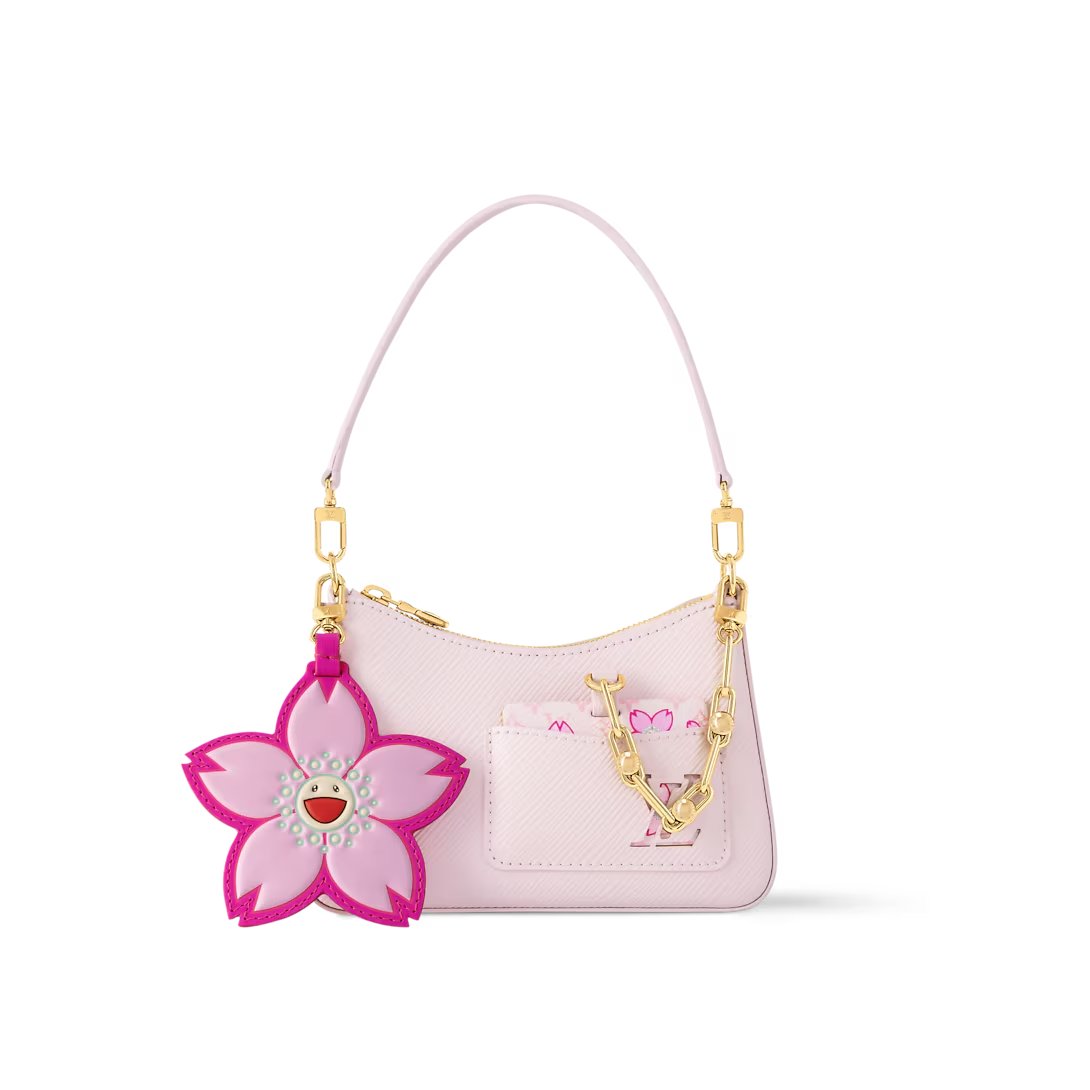 Designer LV x TM Marellini Epi grained cowhide leather - Cheeky Pink - Gorchic - $128.99