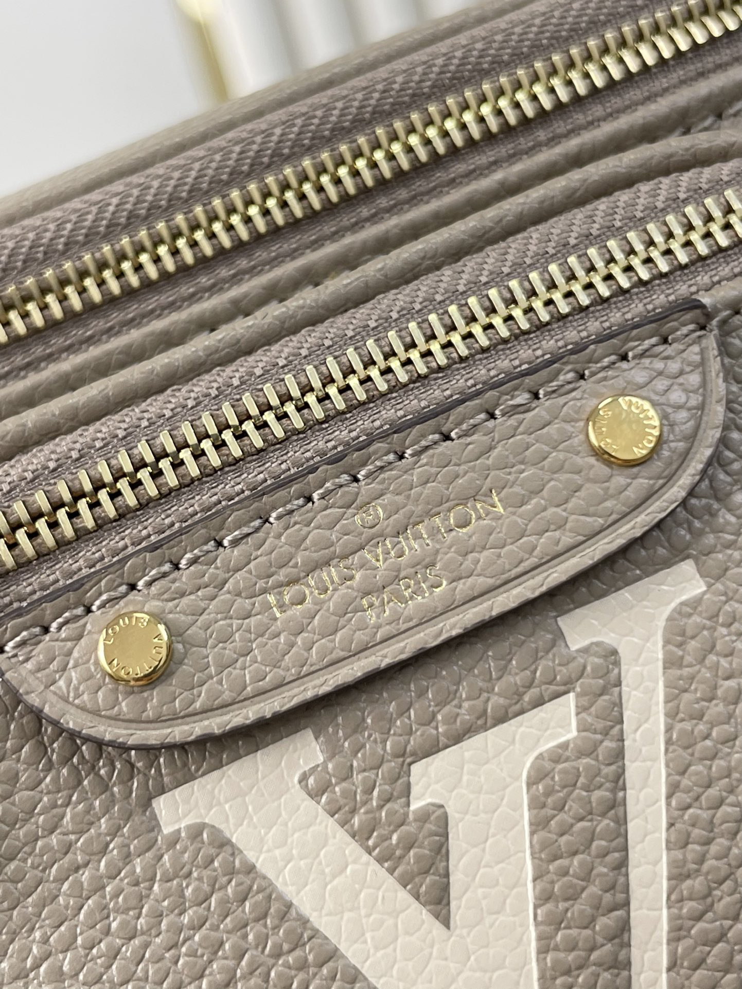 Designer Bicolor Monogram Empreinte Leather Mini Bumbag - Bag - Gorchic - $107.99