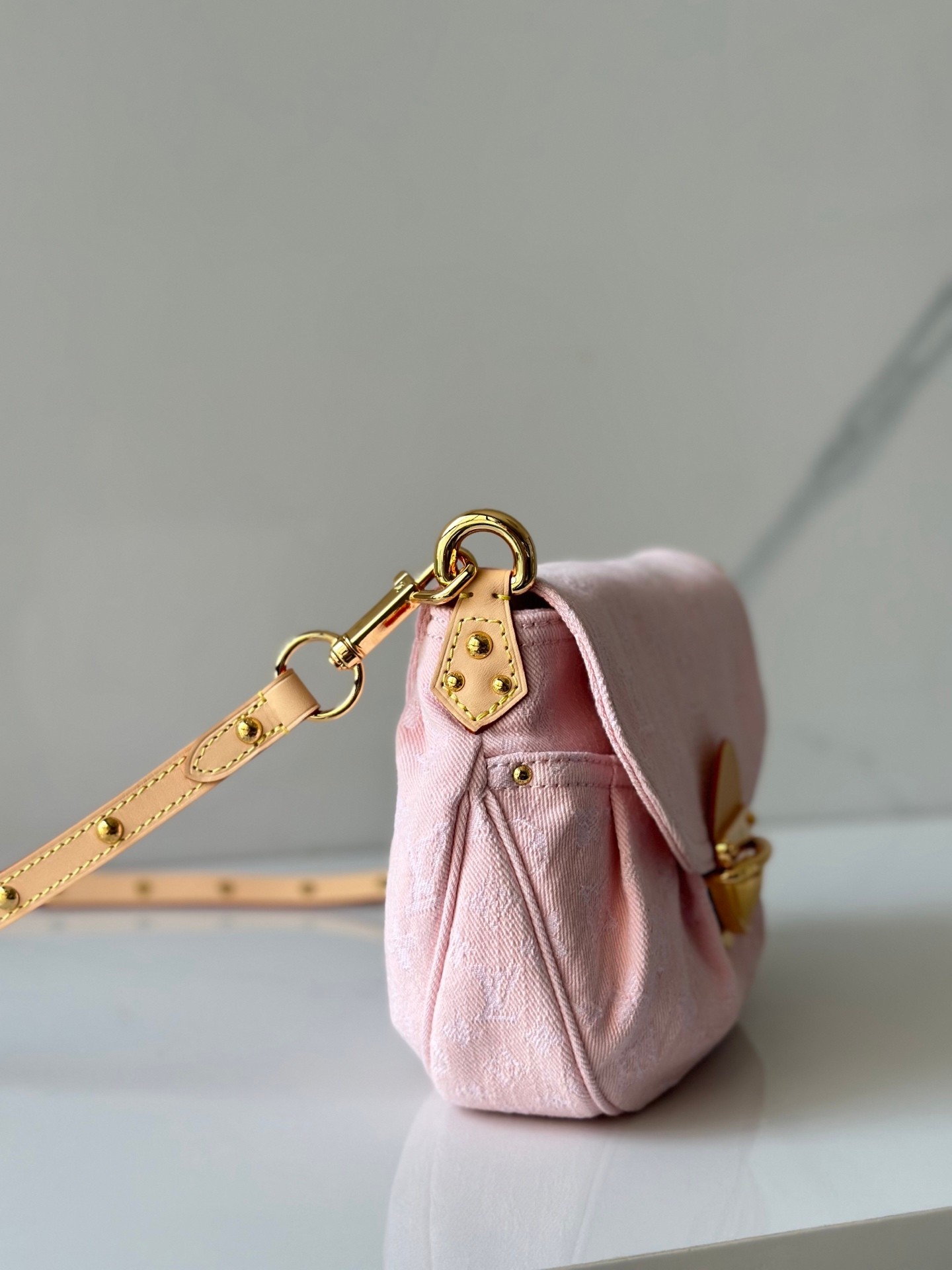 Designer Sunset Washed Pink Handbag - Gorchic - $125.99