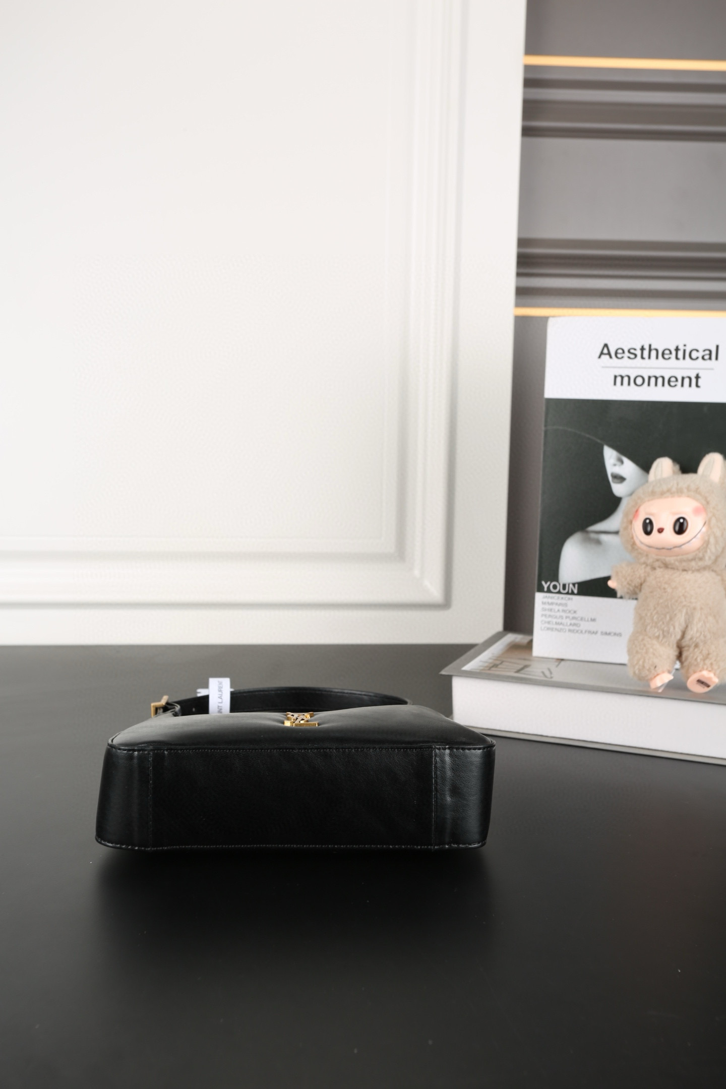 Lady Designer Calypso Mini Hobo Lambskin Bag - Black - Gorchic - $116.99