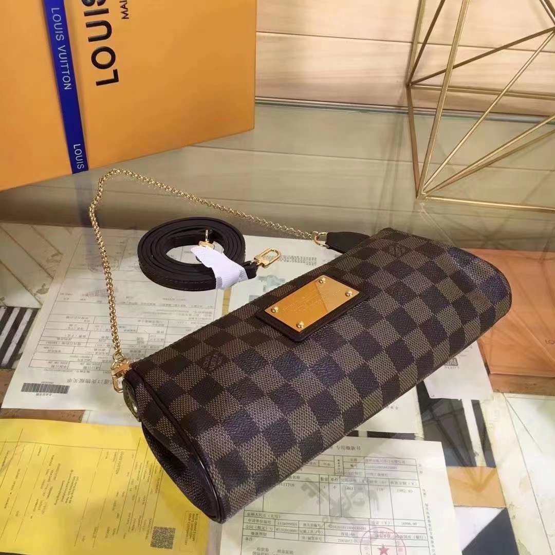 Designer Eva Damier Bag - Gorchic - $94.99