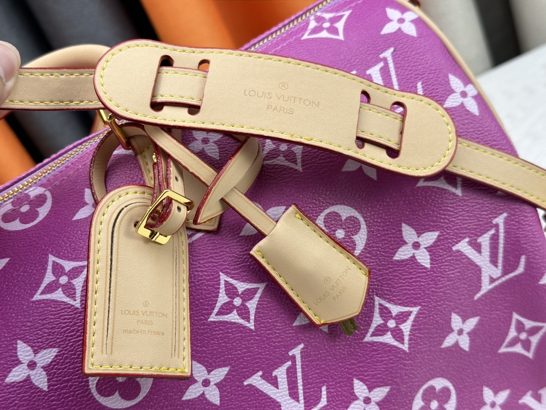 Designer SPEEDY P9 HANDBAG - Pink/Purple - Gorchic - $132.99