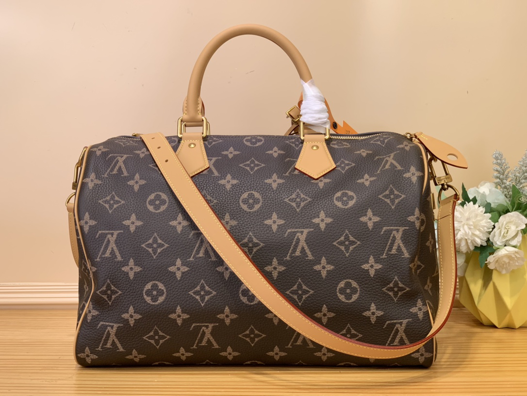 Designer Speedy P9 Bandoulière 40  Monogram - Bag - Gorchic - $141.99