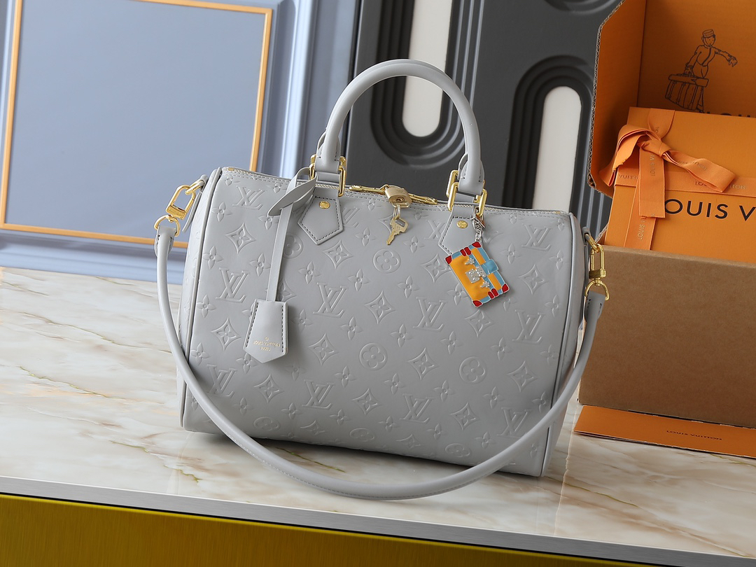 Designer Speedy Soft 30 - Grey - Gorchic - $134.99