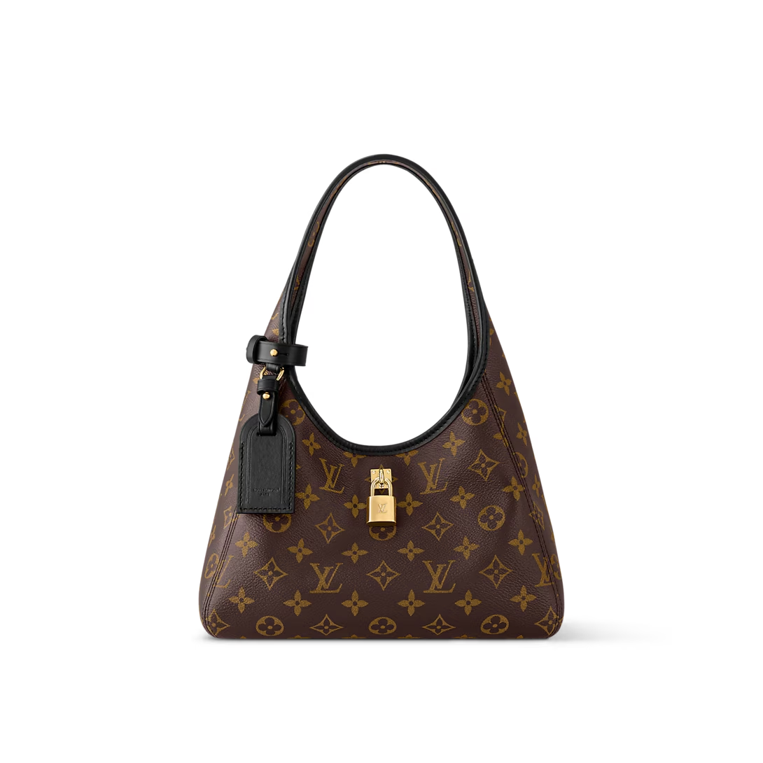 Designer The Drop PM Monogram Coated Canvas - Brown - Gorchic - $120.99