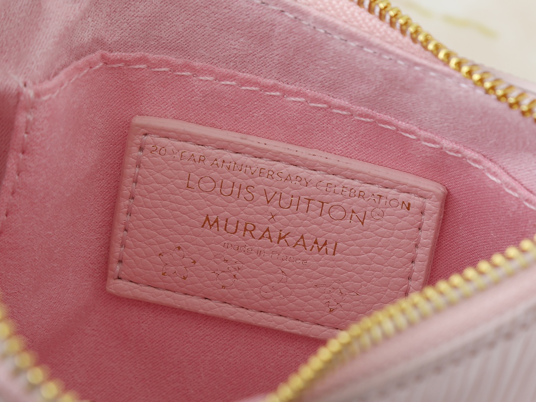 Designer LV x TM Marellini Epi grained cowhide leather - Cheeky Pink - Gorchic - $128.99