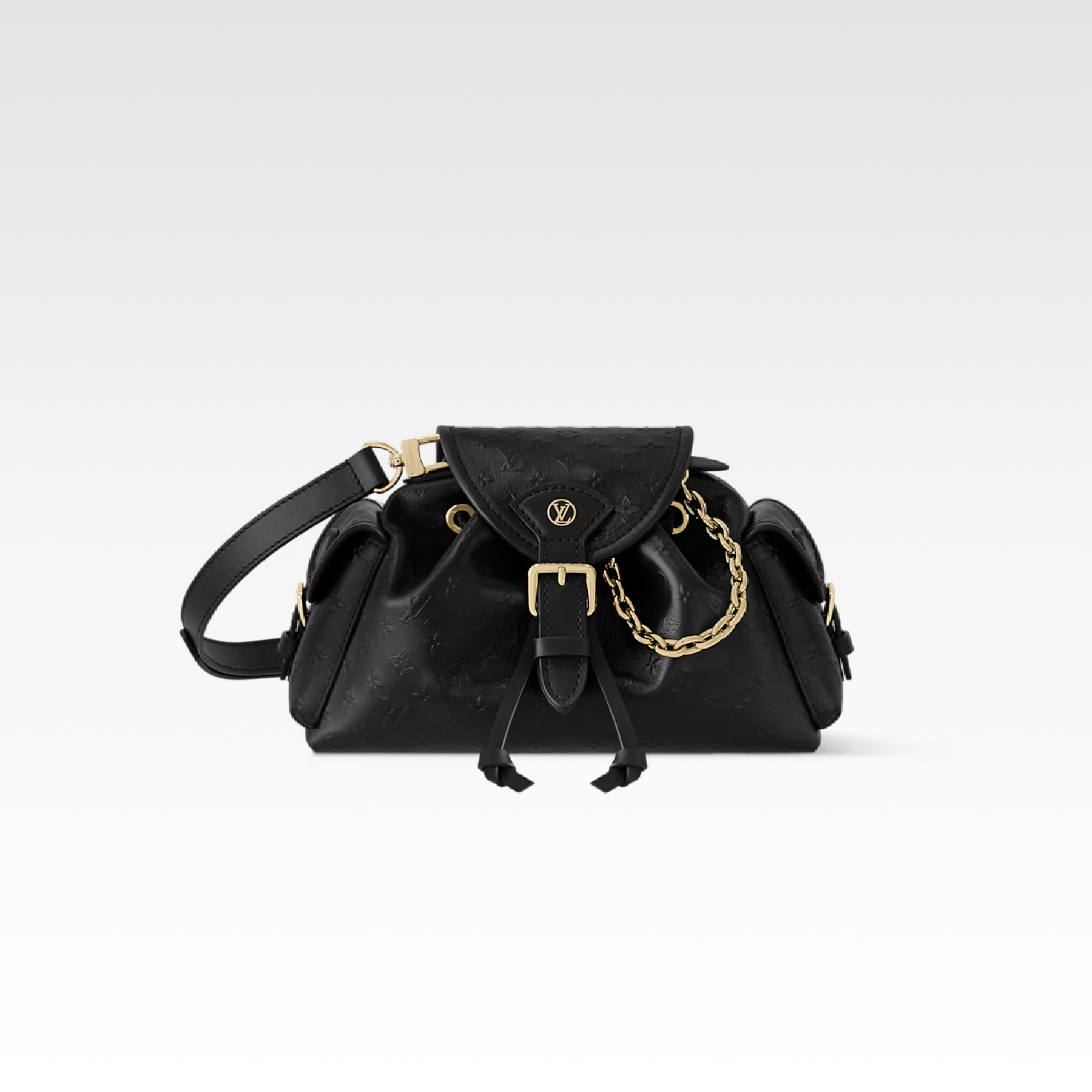 Designer Odyssée Fashion Leather - Black - Gorchic - $128.99