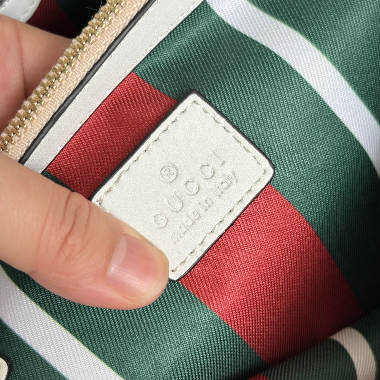 Double-G GG Emblem Bucket Bag - Off white - Gorchic - $120.99