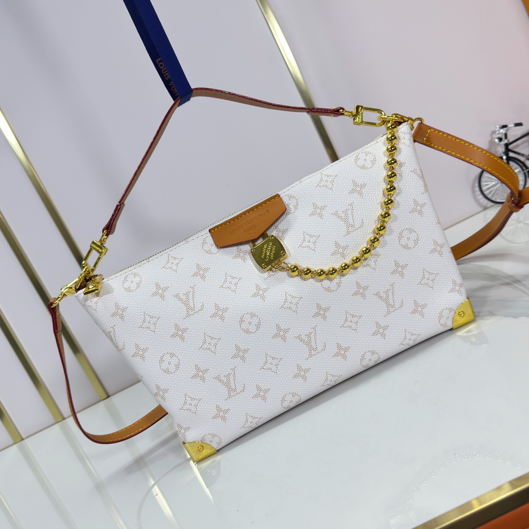 Designer Bobo Trunk Monogram Heritage coated canvas - Bag - Gorchic - $130.99