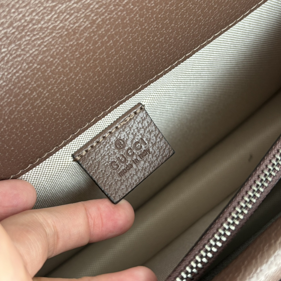 Double-G Dionysus Medium GG-Jacquard Canvas Shoulderbag- Brown and Silver - Gorchic - $124.99