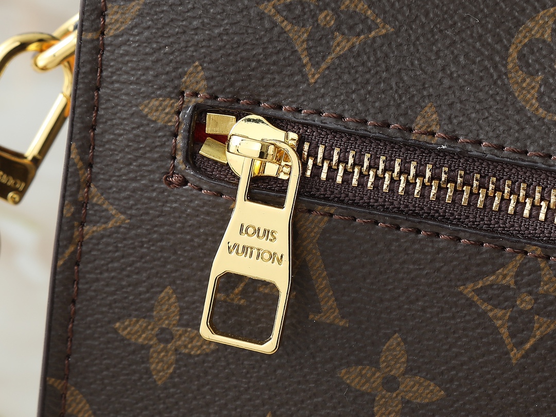 Designer Braided Pochette Metis Safran Bag - Black - Gorchic - $132.99